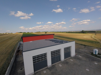 bösch - heizung, klima, lüftung | © Die PV-Anlage der FF Manhartsbrunn.